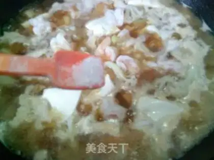 Make Shrimp tofu bouquet step 11