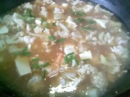 Make Shrimp tofu bouquet step 14