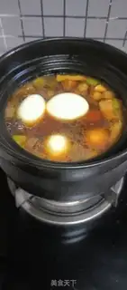 Make Red roast eggs step 5