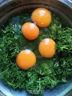 Make Fried eggs for the fragrance step 2