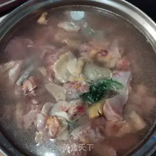 Make Clear the chicken pot step 0