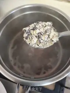 Make The chocolate five-black oatmeal step 2