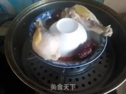 Make Hands tore chicken step 1