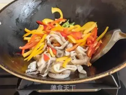 Make Pepper squid step 2
