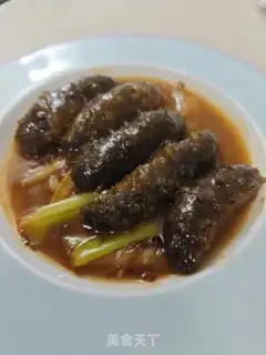 Make Burning sea cucumber step 8