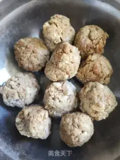 Make Potato fan with meatballs step 0