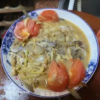 Make Half-cooked barnfish step 5
