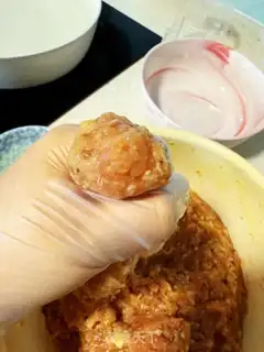 Make The mushrooms and the meatballs step 7