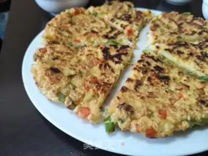 Make Rice omelet step 5