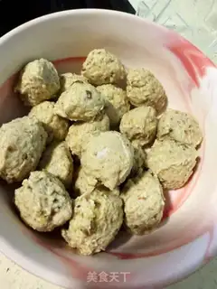 Make The mushrooms and the meatballs step 10