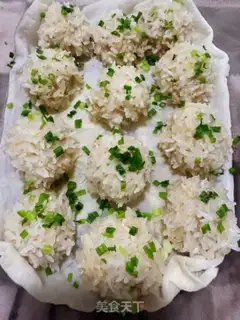 Make The rice pearl meatballs step 9