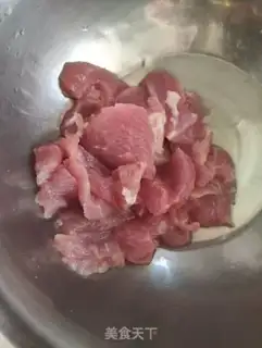 Make Blue radish meat soup step 1
