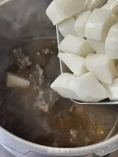 Make Sand and radish step 11