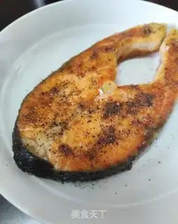 Make Black pepper salmon step 6