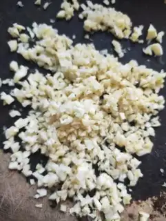 Make Garlic evaporation step 3