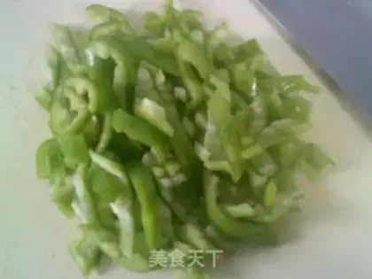 Make Cream pepper and shrimp step 1