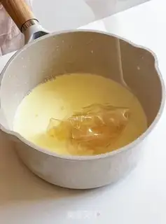 Make Mango milk pudding step 4