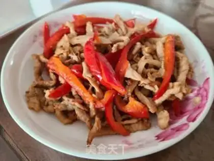 Make Paprika fried meat step 4