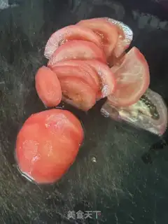 Make Tomato shrimp ski powder step 1