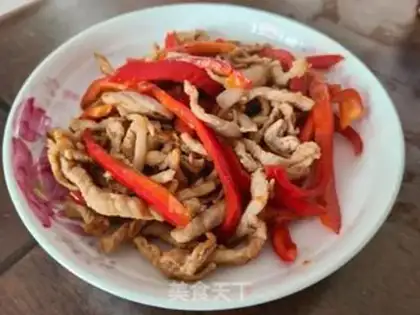 Make Paprika fried meat step 5