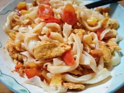 Make Tomato eggs for noodles step 5