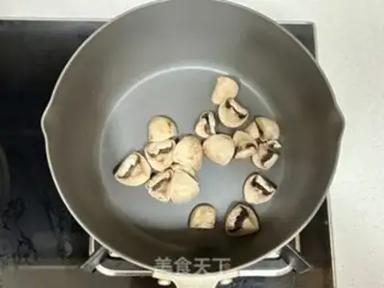 Make Scratch the sprouts and soup step 1