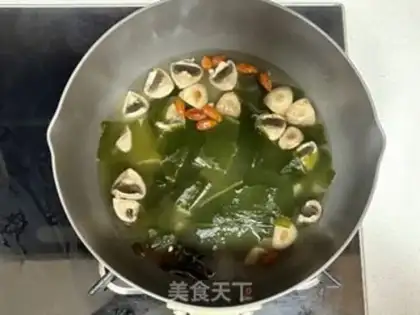 Make Scratch the sprouts and soup step 3
