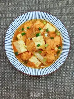 Make Pickle tofu shrimp pan step 10
