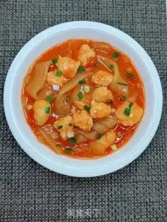 Make Tomato shrimp ski powder step 12