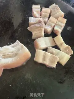 Make Powdered meat step 1