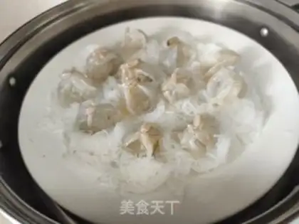 Make Garlic fan shrimp step 9