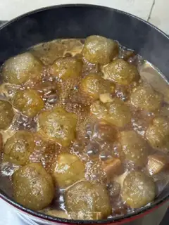 Make Powdered meat step 14