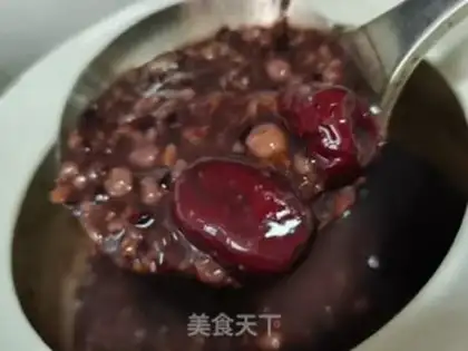 Make Red food, porridge step 4