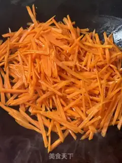 Make Carrot fried eggs step 5