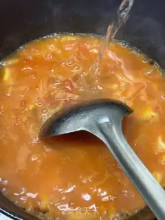 Make Tomato potato and vegetable soup step 4