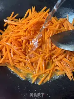Make Carrot fried eggs step 6
