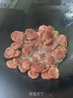 Make Peas and sausage step 2
