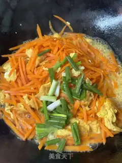 Make Carrot fried eggs step 9