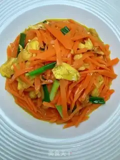 Make Carrot fried eggs step 12