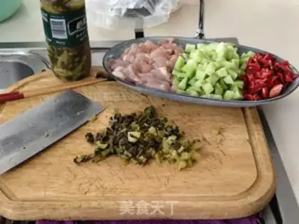 Make Pickle moss fried chicken step 2