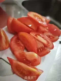 Make A tomato cucumber step 0