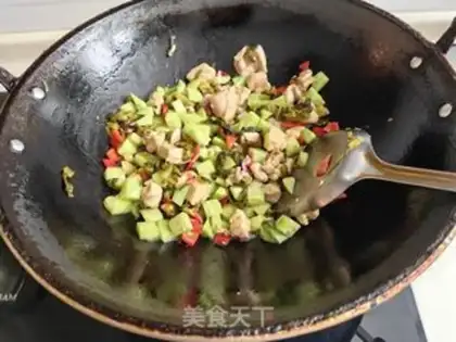 Make Pickle moss fried chicken step 8