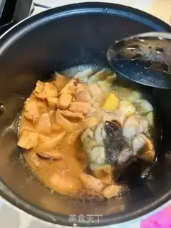 Make The fragrance pot chicken leg rice step 3