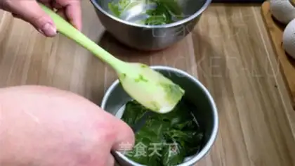 Make Tea puff cake step 10