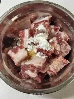 Make The mushroom ribs step 1