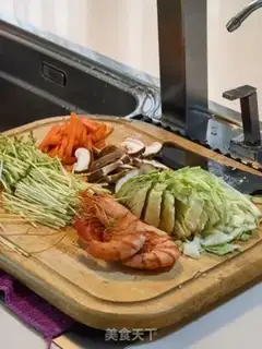 Make Spring veggie soup step 1