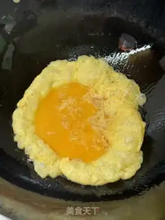 Make Ham fried eggs step 3
