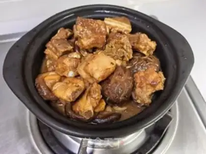 Make The mushroom ribs step 10