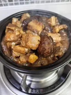 Make The mushroom ribs step 11