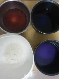 Make A short version of five-colour rice rice step 6